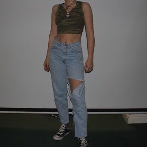 Vintage biker tank top